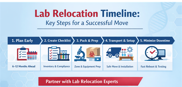 Laboratory Relocation Timeline